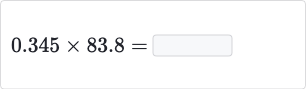 0.345 ×83.8=