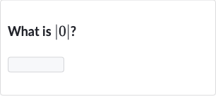 What is 
|0| ?