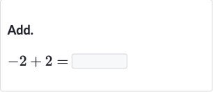 Add.

-2+2=