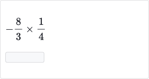 -(8)/(3)×(1)/(4)