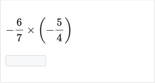 -(6)/(7)×(-(5)/(4))
